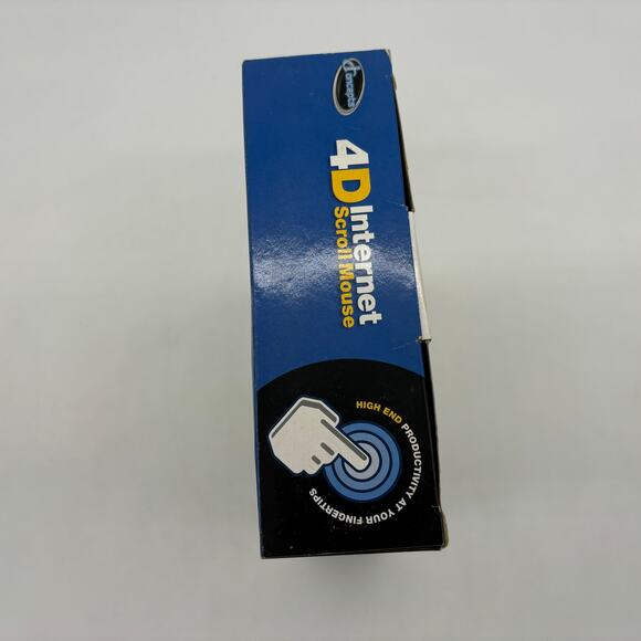 Vtg Iconcepts 4D Internet Soft Scroll Mouse Windows 95 98 Computer Laptop 520dpi - Picture 5 of 8